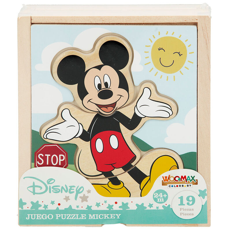 Imagen 1 - Puzzle Madera Mickey Disney