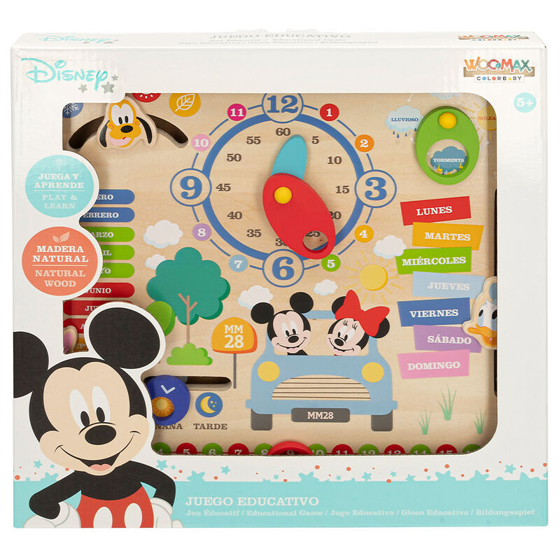 Imagen de Juego Educativo Calendario Disney parte de nuestra colección en Espadas y más, sitio oficial.