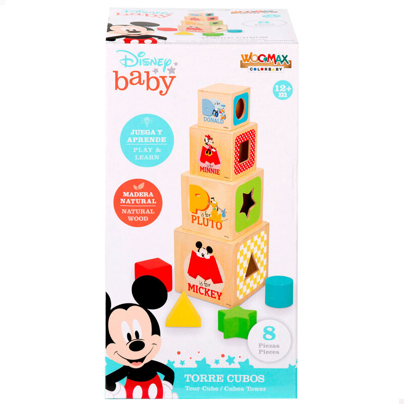 Imagen 1 - Torre Cubos Madera Disney