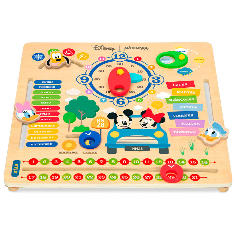 Imagen de Juego Educativo Calendario Disney parte de nuestra colección en Espadas y más, sitio oficial.