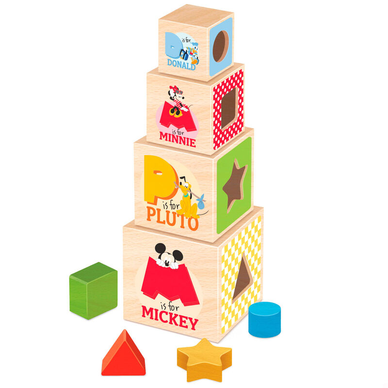 Imagen 2 - Torre Cubos Madera Disney