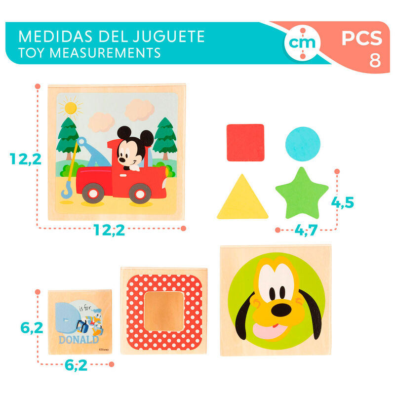Imagen 4 - Torre Cubos Madera Disney