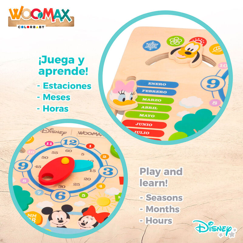 Imagen de Juego Educativo Calendario Disney parte de nuestra colección en Espadas y más, sitio oficial.