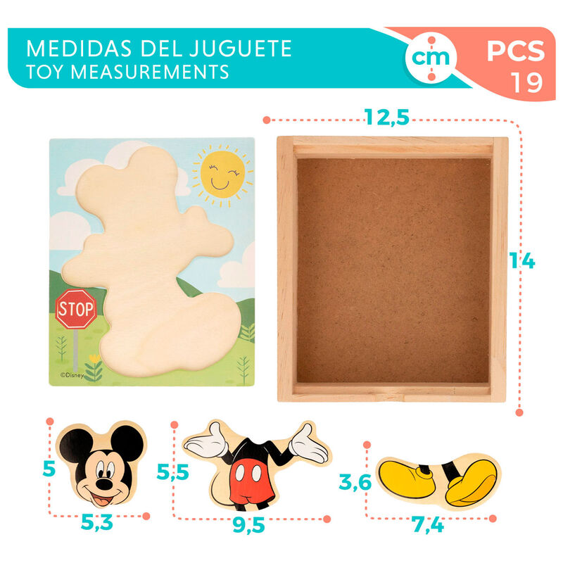 Imagen 6 - Puzzle Madera Mickey Disney
