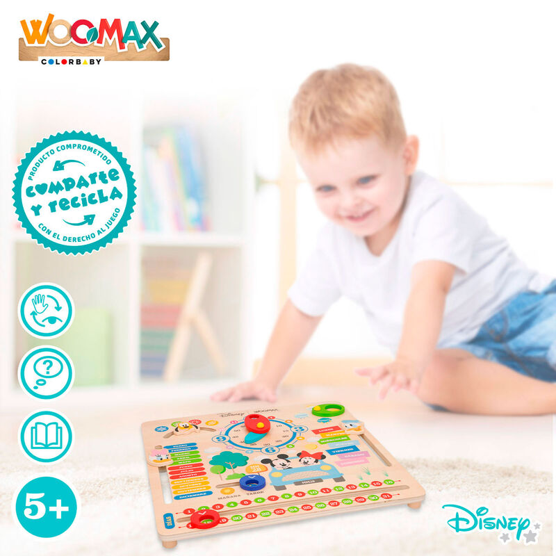 Imagen de Juego Educativo Calendario Disney parte de nuestra colección en Espadas y más, sitio oficial.