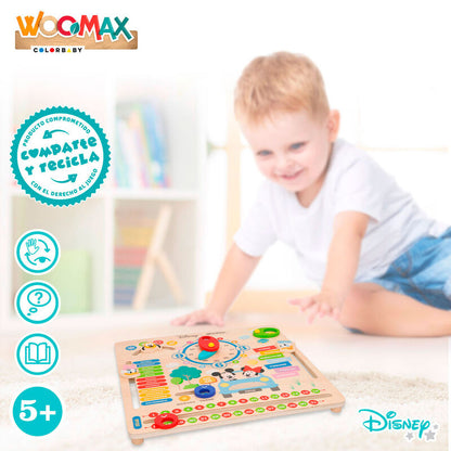 Imagen de Juego Educativo Calendario Disney parte de nuestra colección en Espadas y más, sitio oficial.