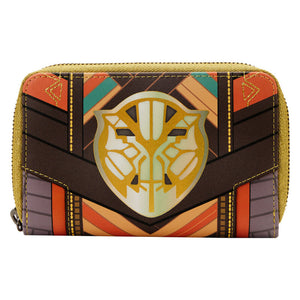 Imagen de Cartera Okoye Wakanda Forever Black Panther Marvel Loungefly parte de nuestra colección en Espadas y más, sitio oficial.