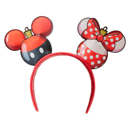 Imagen 2 de Diadema Orejas Navidad Mickey & Minnie Disney Loungefly