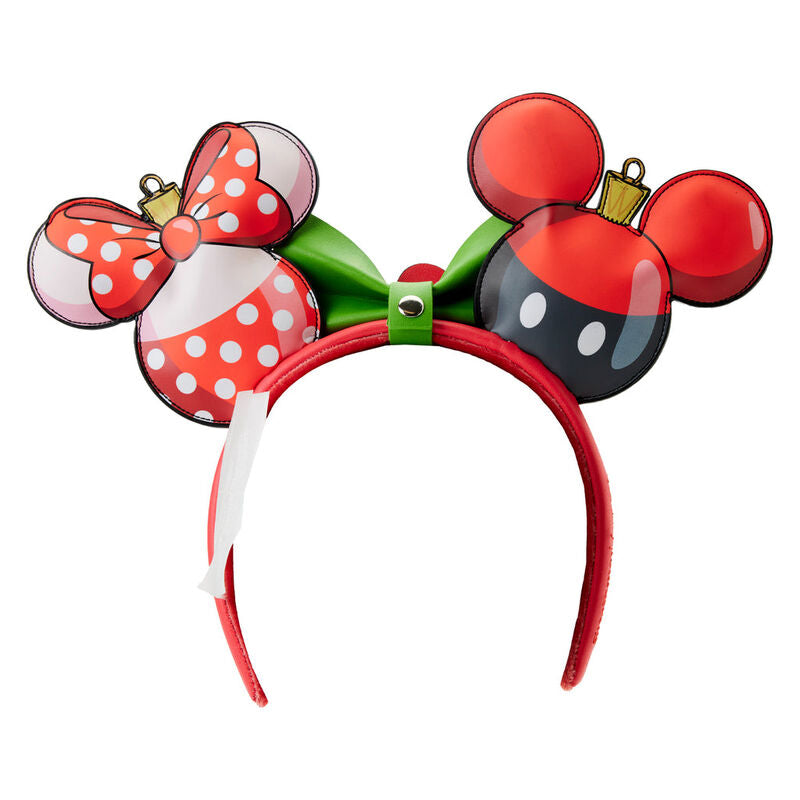 Imagen 3 de Diadema Orejas Navidad Mickey & Minnie Disney Loungefly