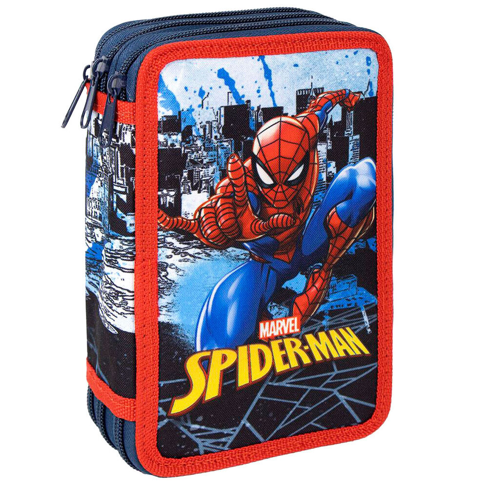 Imagen de Plumier Spiderman Marvel Triple parte de nuestra colección en Espadas y más, sitio oficial.