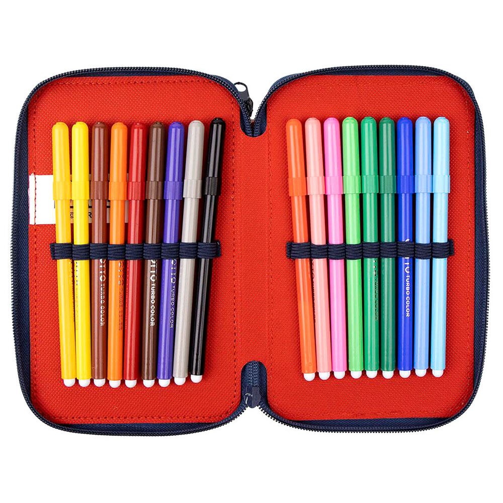 Imagen de Plumier Spiderman Marvel Triple parte de nuestra colección en Espadas y más, sitio oficial.