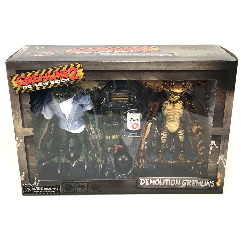 Imagen 7 de Blister Figuras Gremlins Ultimate Demolition Gremlins 2 15Cm