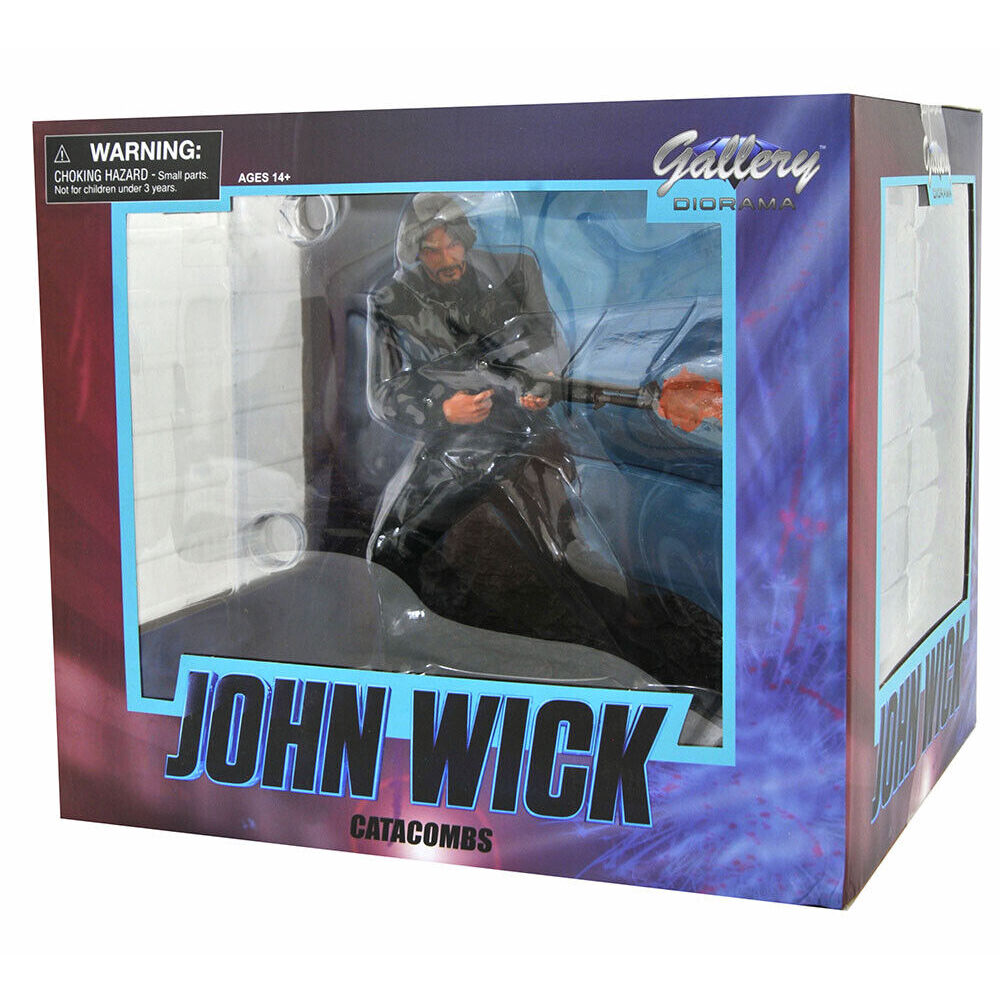 Imagen 2 de Estatua Diorama John Wick 23Cm