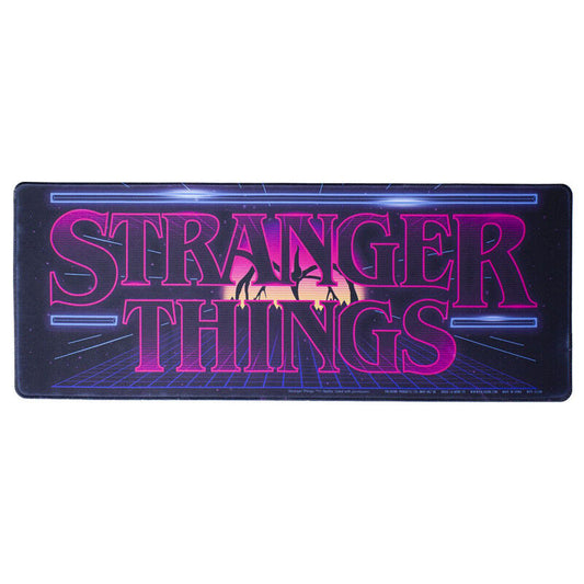 Imagen de Alfombrilla Gaming Logo Arcade Stranger Things parte de nuestra colección en Espadas y más, sitio oficial.