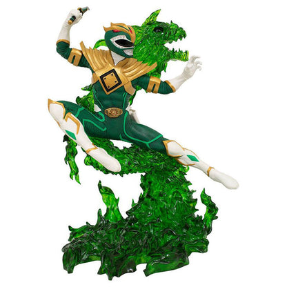 Imagen 2 de Estatua Green Ranger Mighty Morphin Power Rangers 25Cm