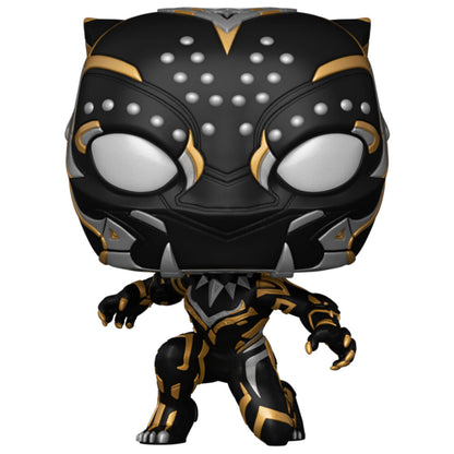 Imagen de Figura Pop Marvel Black Panther Wakanda Forever Black Panther parte de nuestra colección en Espadas y más, sitio oficial.