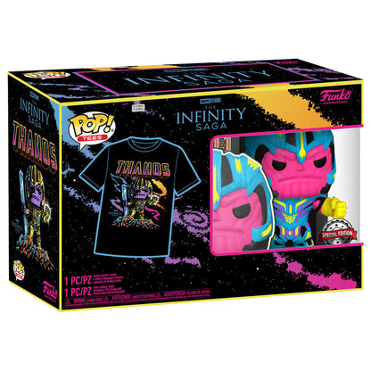Imagen 5 - Set Figura Pop & Tee Marvel Infinity Saga Thanos Exclusive