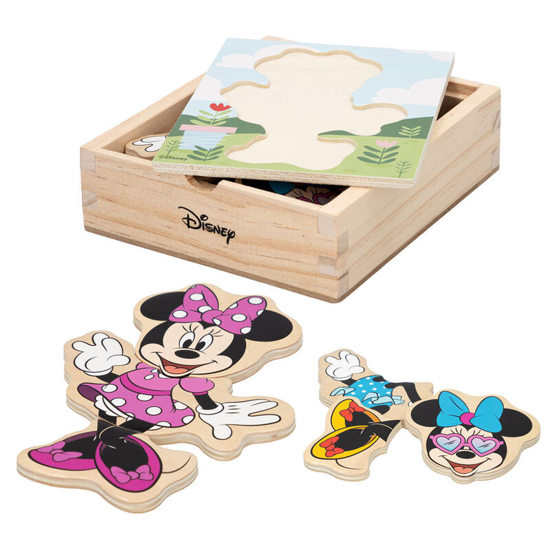 Imagen 1 - Puzzle Madera Minnie Disney 19Pzs