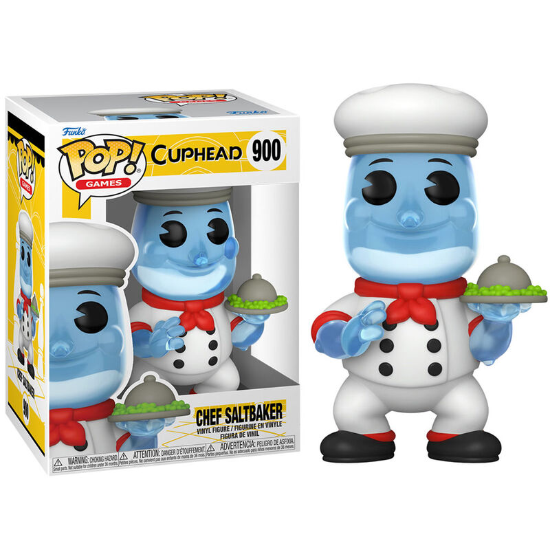 Imagen 3 de Figura Pop Cuphead Chef Saltbaker