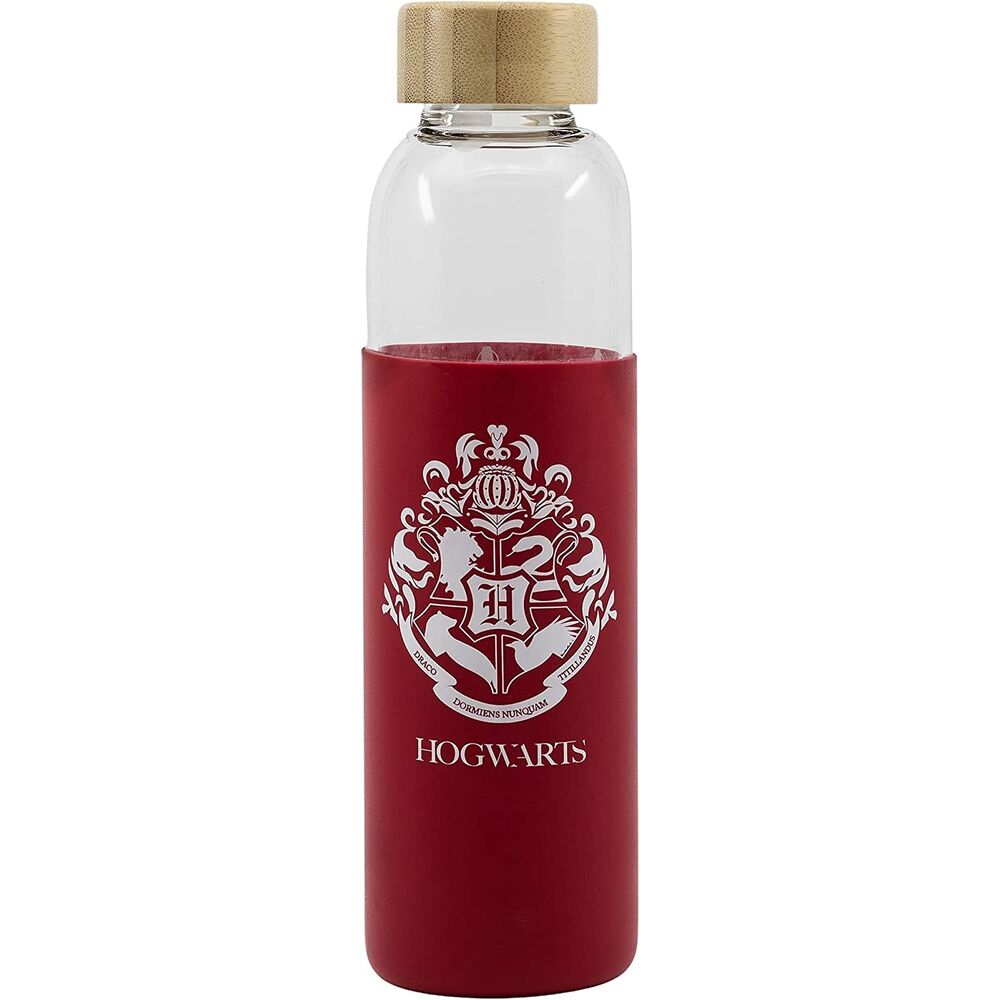 Imagen 2 de Botella Cristal Harry Potter Funda Silicona 585Ml