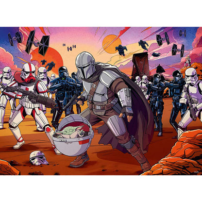 Imagen 2 de Puzzle The Mandalorian Star Wars 200Pzs