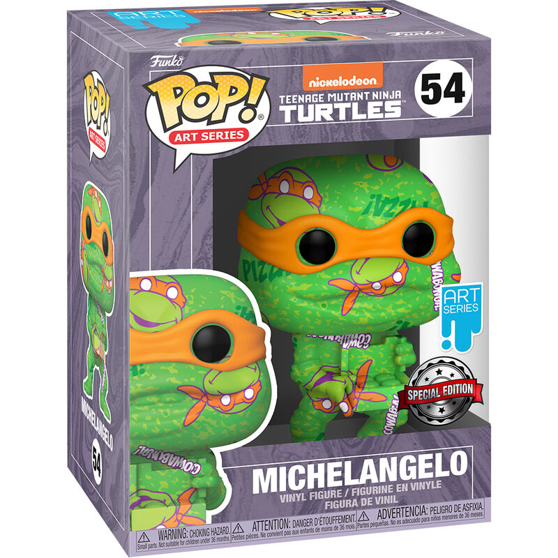 Imagen 1 de Figura Pop Tortugas Ninja 2 Michelangelo Exclusive