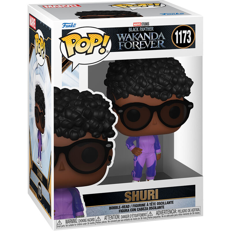 Imagen 1 - Figura Pop Marvel Black Panther Wakanda Forever Shuri