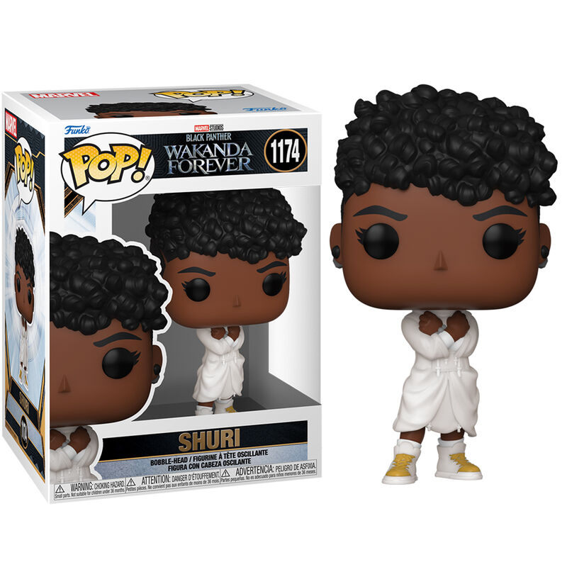 Imagen 2 de Figura Pop Marvel Black Panther Wakanda Forever Shuri 2