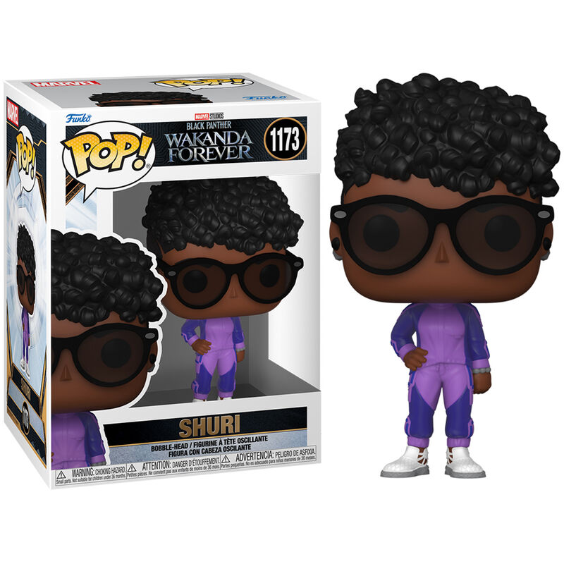 Imagen 2 - Figura Pop Marvel Black Panther Wakanda Forever Shuri