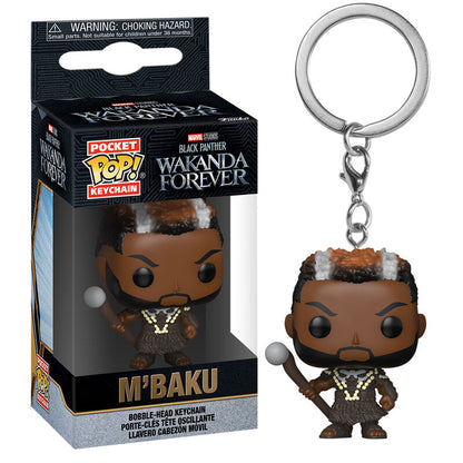 Imagen 2 de Llavero Pocket Pop Marvel Black Panther Wakanda Forever M Baku