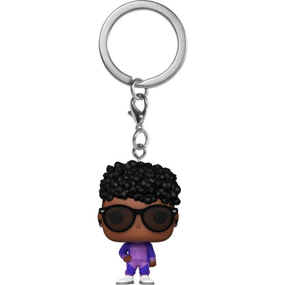 Imagen de Llavero Pocket Pop Marvel Black Panther Wakanda Forever Shuri parte de nuestra colección en Espadas y más, sitio oficial.