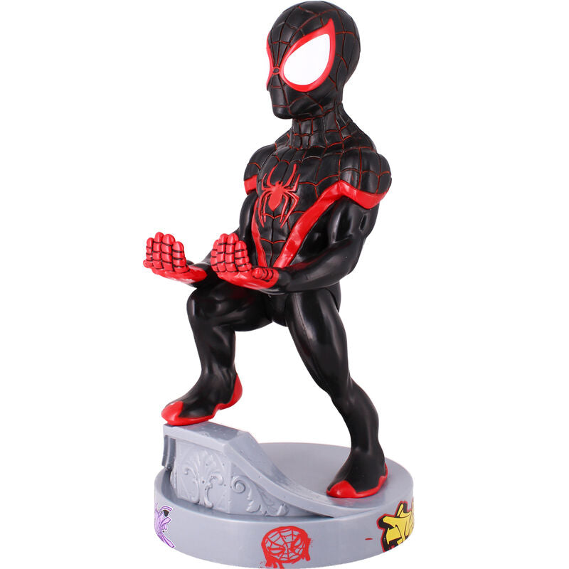 Imagen de Cable Guy Soporte Sujecion Figura Miles Morales Spiderman Marvel 21Cm parte de nuestra colección en Espadas y más, sitio oficial.