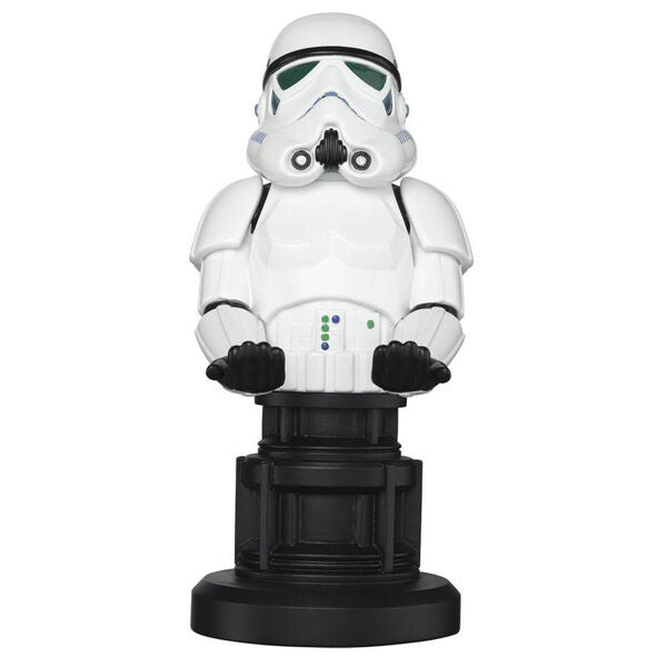 Imagen 1 de Cable Guy Soporte Sujecion Figura Stormtrooper Star Wars 21Cm