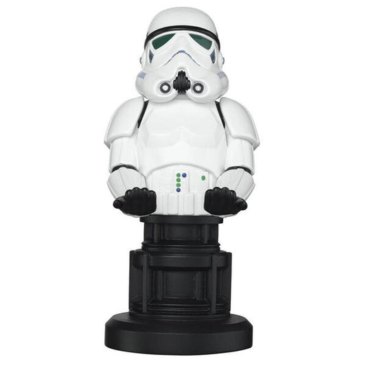 Imagen de Cable Guy Soporte Sujecion Figura Stormtrooper Star Wars 21Cm parte de nuestra colección en Espadas y más, sitio oficial.