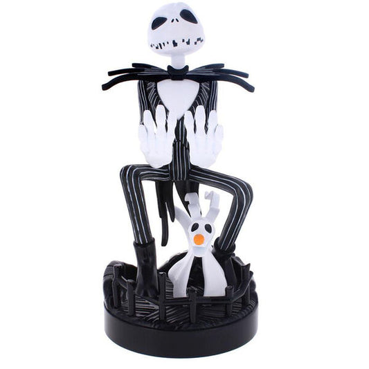 Imagen 1 de Cable Guy Soporte Sujecion Figura Jack Skellington Pesadilla Antes De Navidad Disney 21Cm