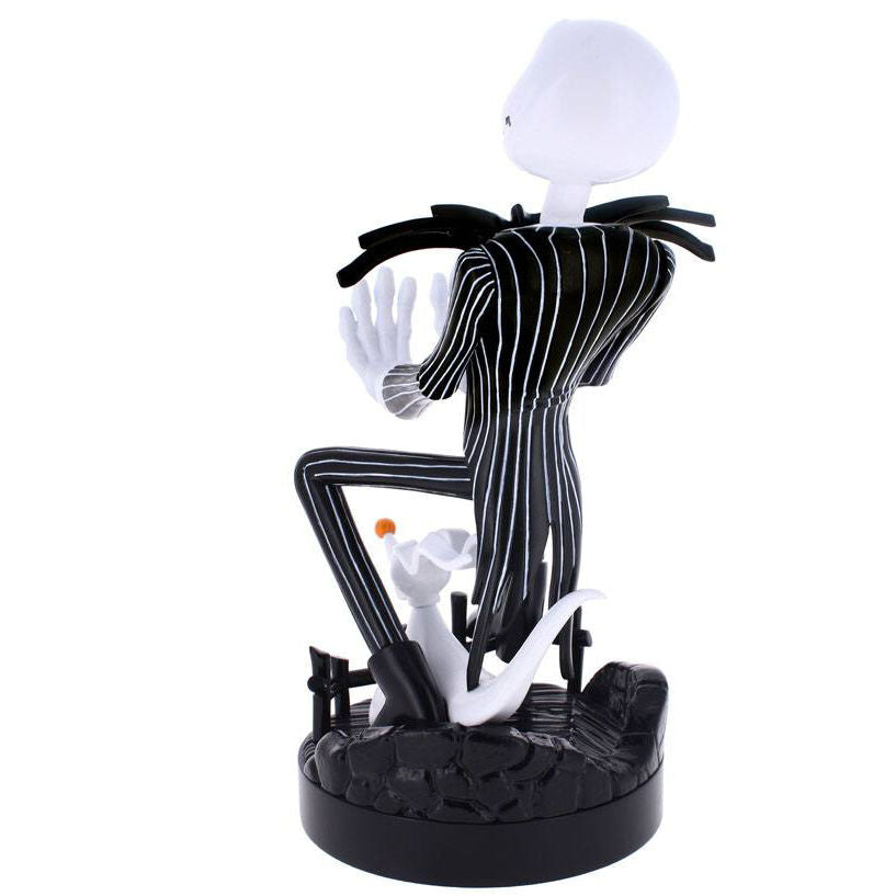 Imagen 2 de Cable Guy Soporte Sujecion Figura Jack Skellington Pesadilla Antes De Navidad Disney 21Cm