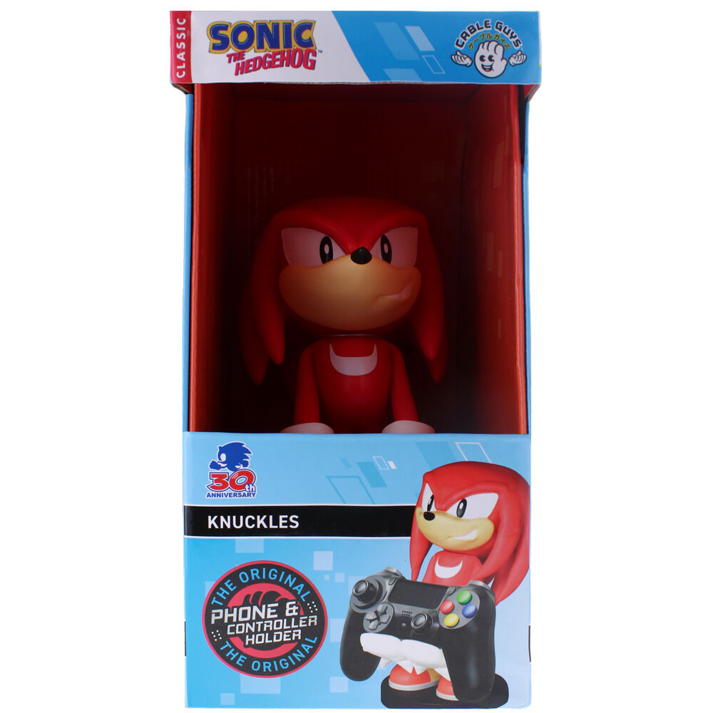 Imagen de Cable Guy Soporte Sujecion Figura Knuckles Sonic 21Cm parte de nuestra colección en Espadas y más, sitio oficial.