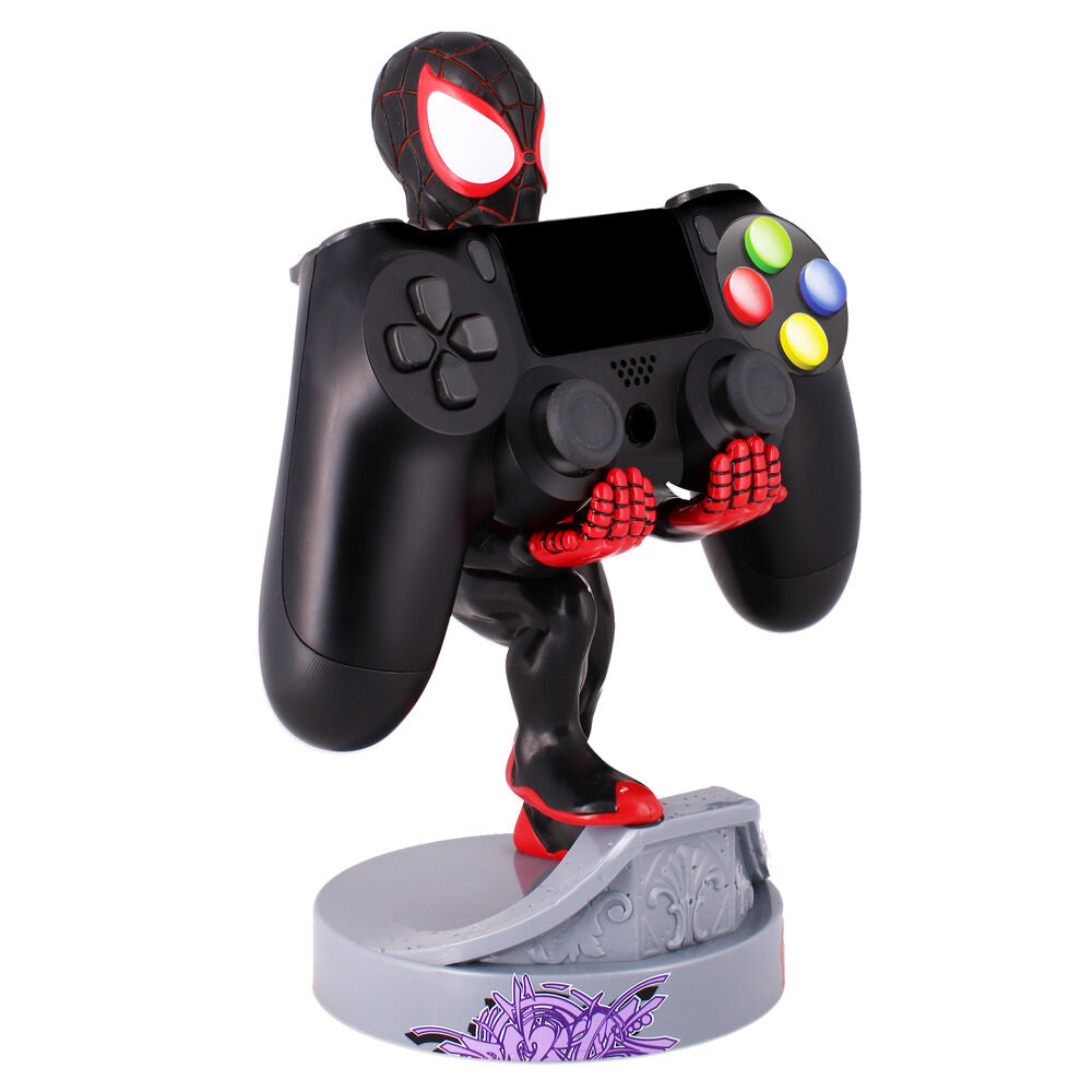 Imagen de Cable Guy Soporte Sujecion Figura Miles Morales Spiderman Marvel 21Cm parte de nuestra colección en Espadas y más, sitio oficial.