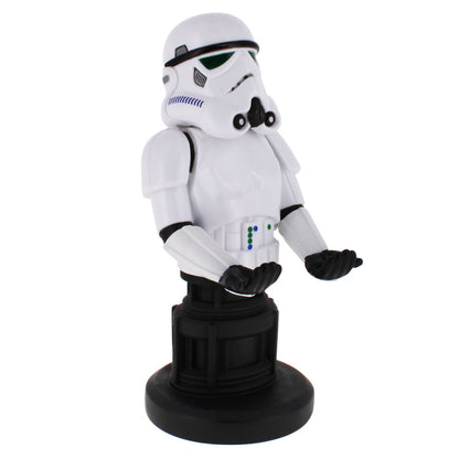 Imagen de Cable Guy Soporte Sujecion Figura Stormtrooper Star Wars 21Cm parte de nuestra colección en Espadas y más, sitio oficial.