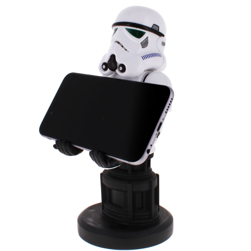 Imagen de Cable Guy Soporte Sujecion Figura Stormtrooper Star Wars 21Cm parte de nuestra colección en Espadas y más, sitio oficial.