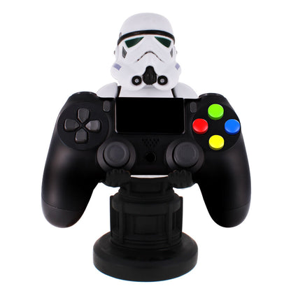 Imagen de Cable Guy Soporte Sujecion Figura Stormtrooper Star Wars 21Cm parte de nuestra colección en Espadas y más, sitio oficial.