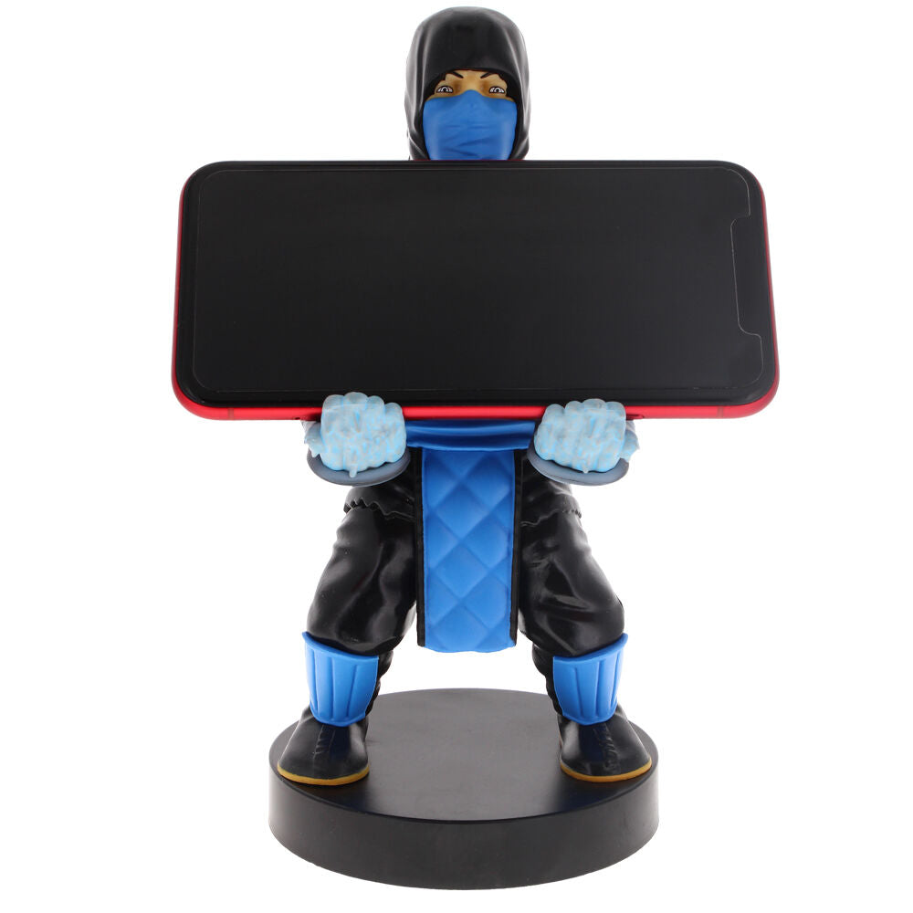 Imagen de Cable Guy Soporte Sujecion Figura Sub Zero Mortal Kombat 21Cm parte de nuestra colección en Espadas y más, sitio oficial.