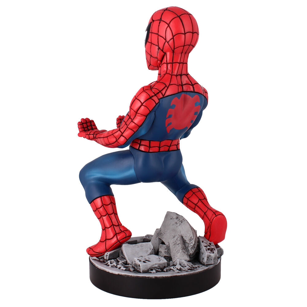 Imagen de Cable Guy Soporte Sujecion Figura Spiderman Marvel 21Cm parte de nuestra colección en Espadas y más, sitio oficial.