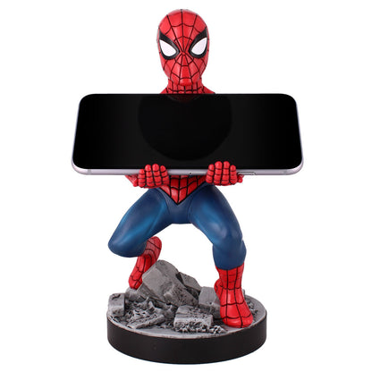 Imagen de Cable Guy Soporte Sujecion Figura Spiderman Marvel 21Cm parte de nuestra colección en Espadas y más, sitio oficial.