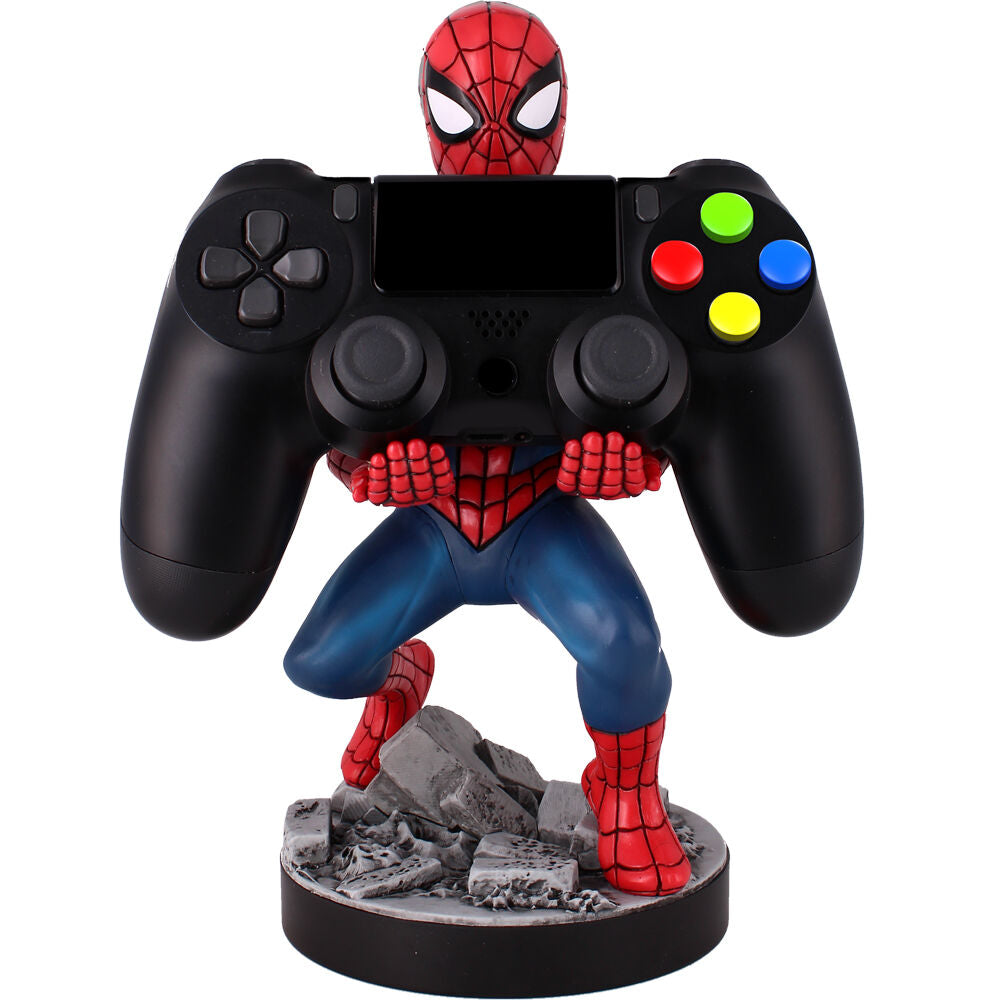 Imagen de Cable Guy Soporte Sujecion Figura Spiderman Marvel 21Cm parte de nuestra colección en Espadas y más, sitio oficial.
