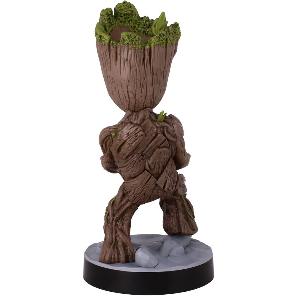 Imagen 3 de Cable Guy Soporte Sujecion Figura Groot Guardianes De La Galaxia Marvel 21Cm