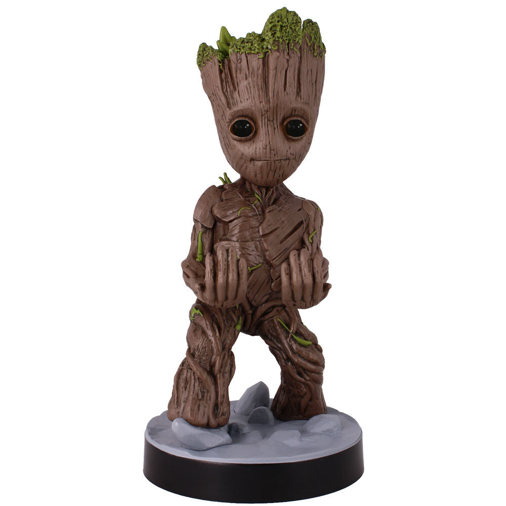 Imagen 1 de Cable Guy Soporte Sujecion Figura Groot Guardianes De La Galaxia Marvel 21Cm