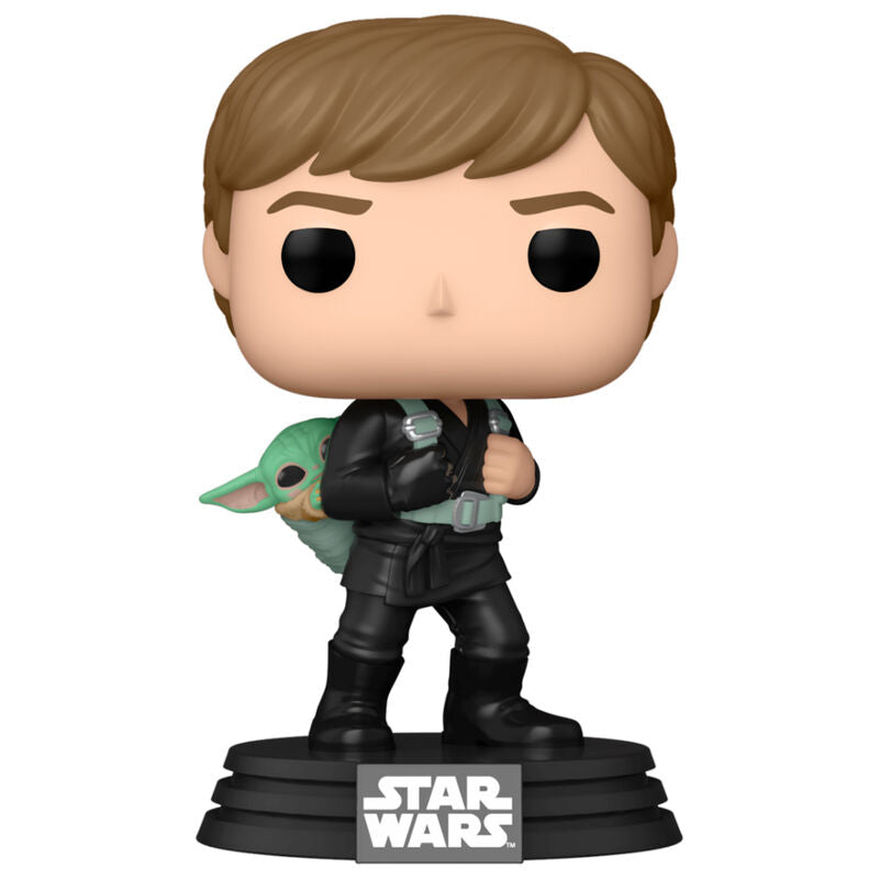 Imagen 2 de Figura Pop Star Wars El Libro De Boba Fett 2 Luke Skywalker & Grogu