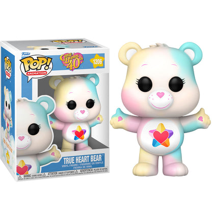 Imagen 5 de Pack 6 Figuras Pop Care Bears 40Th Anniversary True Heart Bear 5 + 1 Chase