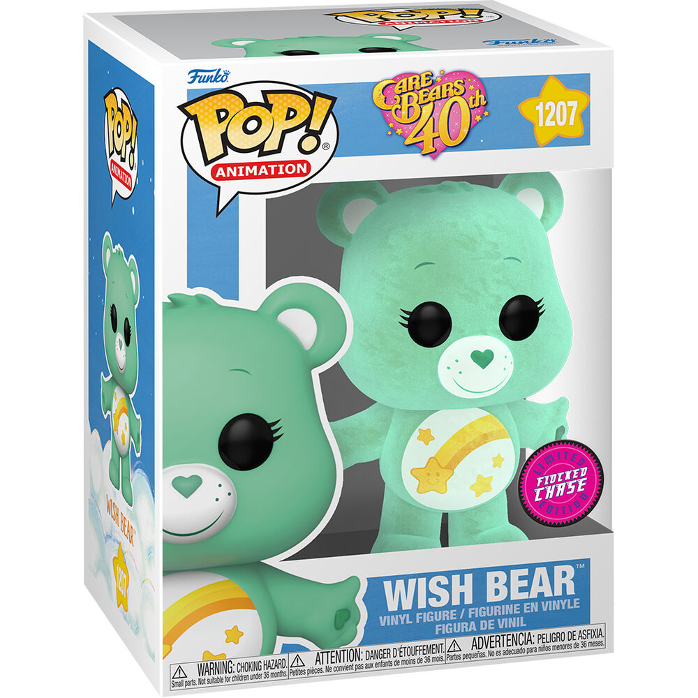 Imagen 3 de Pack 6 Figuras Pop Care Bears 40Th Anniversary Wish Bear 5 + 1 Chase